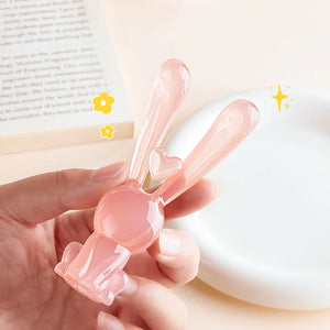 Facial Tools Massage Plate Rabbit Shape Face Lifting Guasha Scraping Massage Reduce Puffiness Nose Lifting Nose Guasha Care