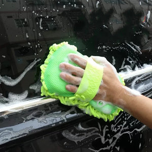Hot Trend Vault microfiber car wash sponge for auto detailing, soft and durable cleaning tool for vehicle exterior care.