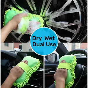 Hot Trend Vault microfiber car wash sponge for gentle, non-scratch cleaning and detailing of cars.