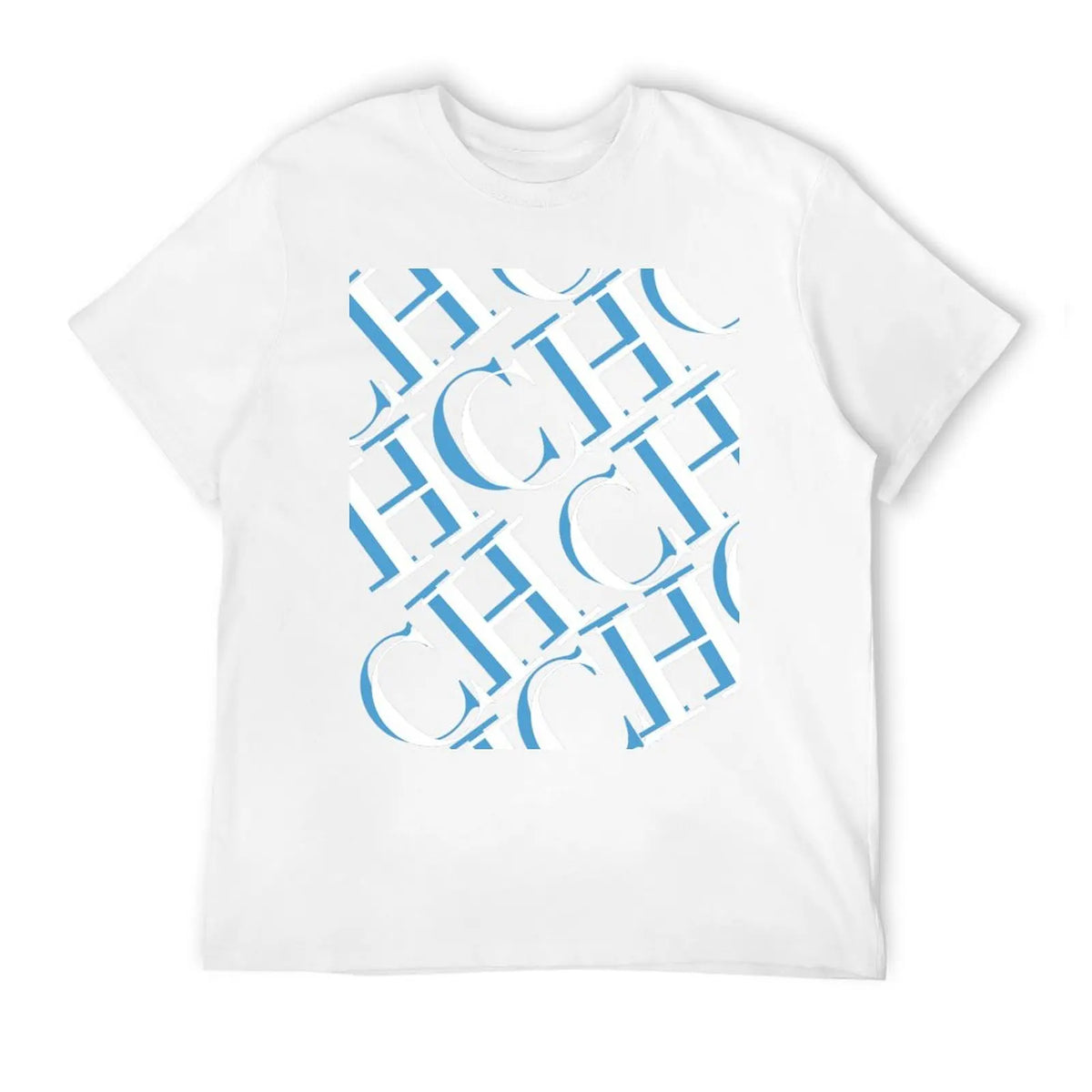 CHCH Men T-Shirt  Men Summer Cotton Tops Short Sleeved Fashion Tshirts O-neck Men Clothing Plus Size Tees