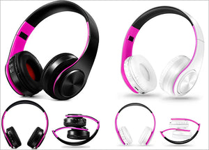 2026 Wireless Bluetooth Stereo Headset Upgrading Sports Overhead Earphone with Mic for Smart Phone TV PC Tablet - Music