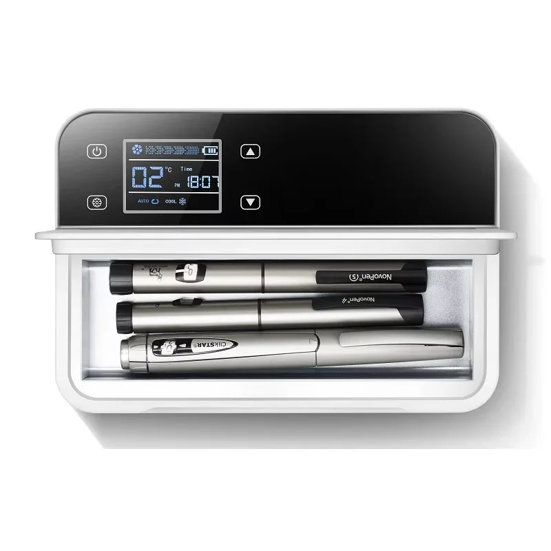 Small Fridge Cooler Insulin Cooler Medical Portable Insulin Bag Travel Keep Chilled Insulin Case USB Mini Refrigerator cold