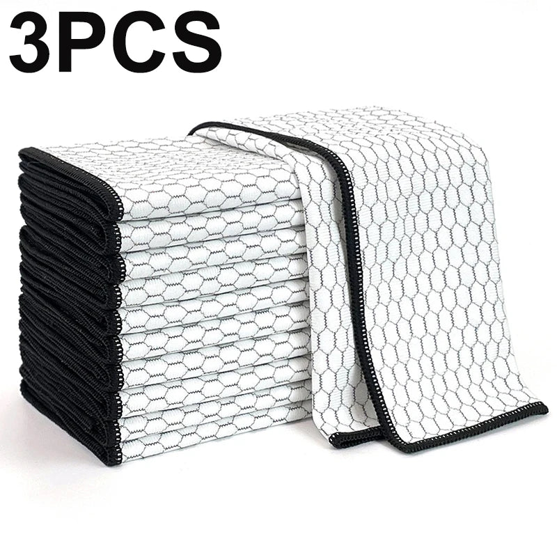 Microfiber Anti-static Towel Computer Car Clean Microfiber Cleaning Cloth Drying Cars Washing Towel Home Glasses Cleaning Wipes