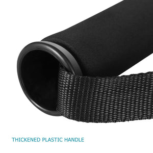 Resistance Bands Handle Bar Attachment Station Fitness Pulley Strap Exercise Home Gym Training Accessories Workout Equipments