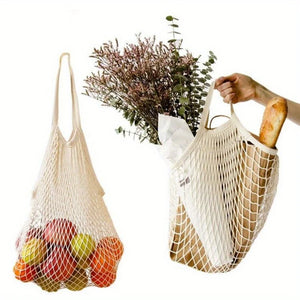 Hot Trend Vault reusable mesh grocery bags, washable eco-friendly shopping bags with breathable mesh design, ideal for eco-conscious shoppers.