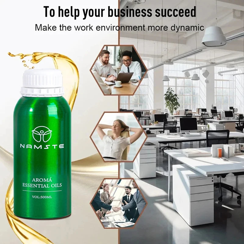 Hot Trend Vault Namste essential oil in a glass bottle, ideal for perfume making and aromatherapy, with a pure fragrance.