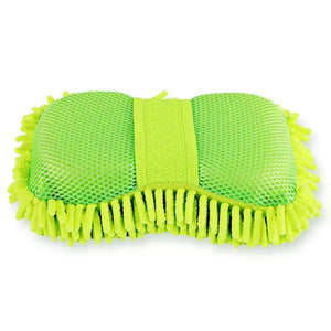 Hot Trend Vault microfiber car wash sponge for gentle, non-scratch cleaning and detailing of cars.