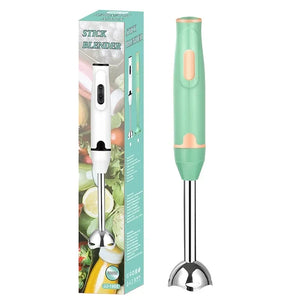 HOMEFISH Immersion Hand Stick Blender Electric Food Vegetable Grinder Handheld Stick Mixer for Smoothies Sauces