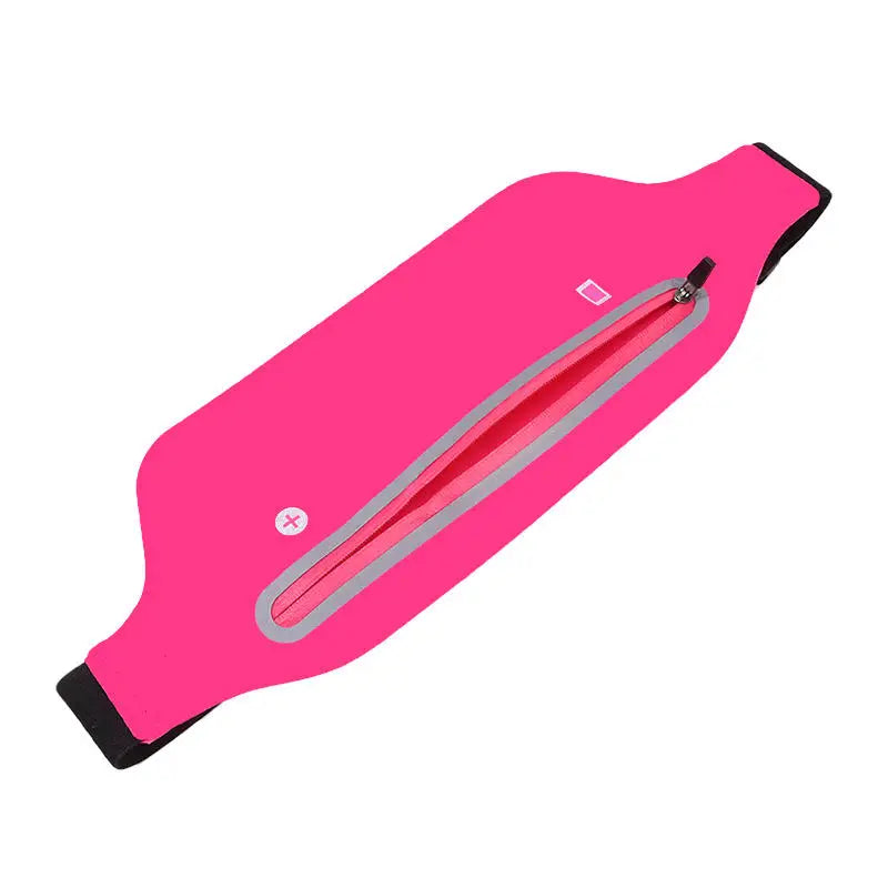 Running Belt Waist Bag Sports Fanny Pack Women Men Waterproof Gym Phone Pouch Banana Bags Run Accessories