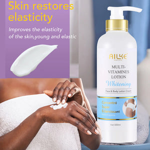 Hot Trend Vault AILKE whitening skin care for women with hydrating formula to reduce dark spots, visible in the product jar