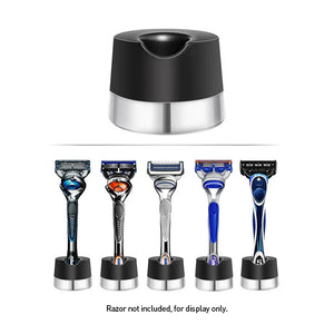 Yunchi premium shaving stand for Gillette razors, designed for draining and drying, ideal for men's grooming.