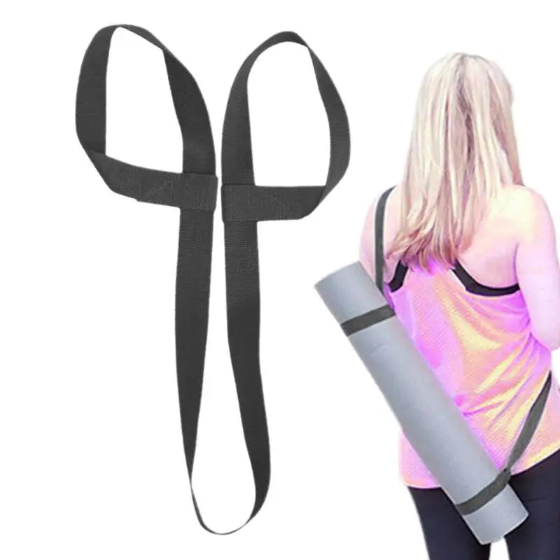 Yoga Mat Carrier Lightweight Yoga Mat Sling Hands-Free Yoga Mat Holder Strap Yoga Mat Carrying Strap for Gym Exercise