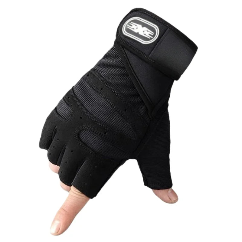 Gym Gloves for Fitness Weight Lifting Wristband Gloves Body Building Training Sports Exercise Cycling Glove