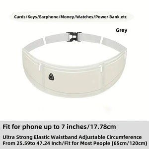 Waterproof waist bag for runners and cyclists by Hot Trend Vault, featuring a phone pocket and secure fit for outdoor activities.