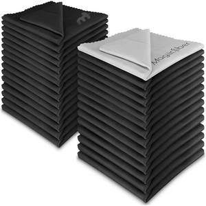 MagiicFiber Microfiber Cleaning Cloth, High-density Stripe-free Wipes, Soft and Efficient Premium Screen Cleaning Cloth