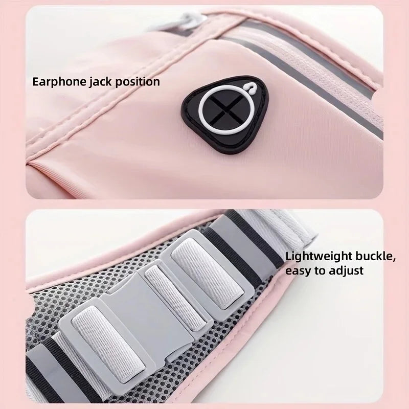 Waist Bag Marathon Running Outdoor Riding Fitness Waterproof Phone Cycling Bag Sports Male Female Waist Bags Sports Accessories