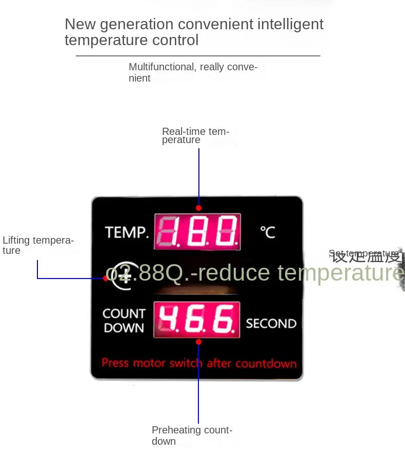 S9S Oil Press Stainless Steel Automatic Cold Press Oil Press Coconut Peanut Kernel Oil Press 110V/220V 1500W (Max)