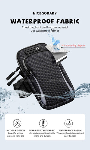 Running phone arm Bag for men and women Arm strap Sports arm Sleeve Artifact Wrist bag Waterproof lightweight outdoor equipment