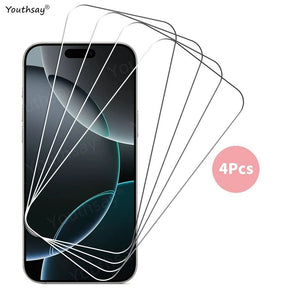 Full Clear Tempered Glass For iPhone 17 Pro Max Screen Protector iphone 17 16 Pro Max Screen Glass Phone Film iphone 17 Pro Max