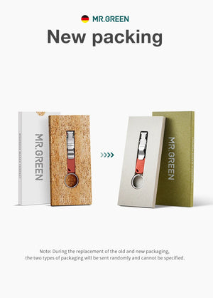 MR.GREEN Compact Nail Clippers Foldable Nail Cutters Manicure Tools Portable Fingernail Clipper With Key Chain Nail Scissors