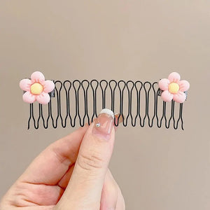 Hot Trend Vault flower crown hairpins and bun styling comb clips for women and girls, strong hold hair accessories.