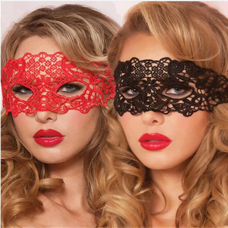 New Fashion Sexy Women Hollow Lace Masquerade Face Mask Lstry Princess Prom Party Props Costume Halloween Masquerade Mask Women
