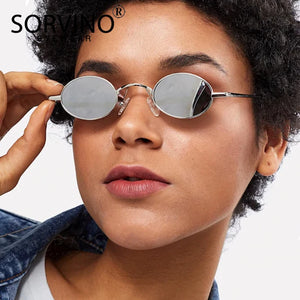 Sorvino Skinny Steampunk Sunglasses for Women by Hot Trend Vault, stylish SN229 with narrow frame and vintage steampunk design