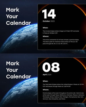 Solar Eclipse Glasses CE and ISO Certified Paper Glasses Are Safe To Look Directly At The Sun Andare Shipped Randomly