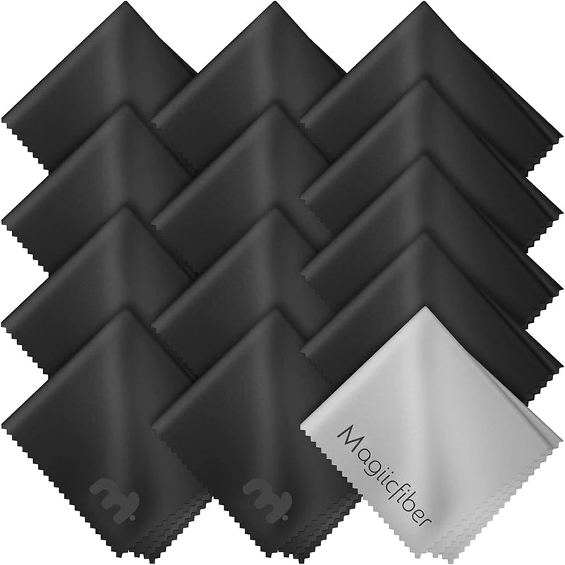 MagiicFiber Microfiber Cleaning Cloth, High-density Stripe-free Wipes, Soft and Efficient Premium Screen Cleaning Cloth