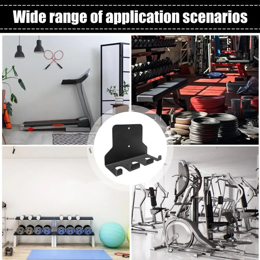 Wall Mount Rod Storage Rack Vertical Hanging Heavy Duty Barbell Storage hang pole Home rack Gym Bar Holder