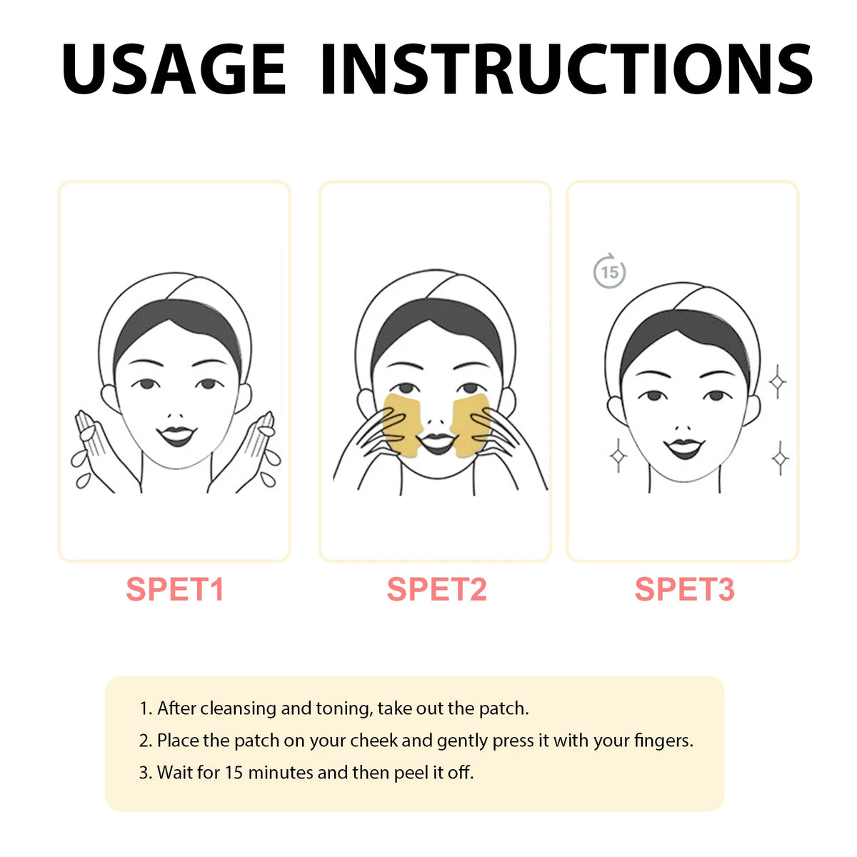 Nasolabial Folds Patch Fade Forehead Lines Anti Ag-ing Mask Face Lifting Firming Moisturizing Collagen Wrinkle Removal Stickers