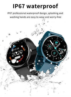 Hot Trend Vault men's smart watch with full touch screen, fitness tracker, heart rate monitor, Bluetooth calling, ultra-light design
