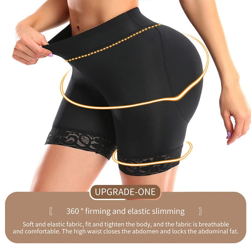 Hot Trend Vault Ilfioreemio butt lifter shapewear with padded lace for women, showcasing the sleek design and supportive fit.