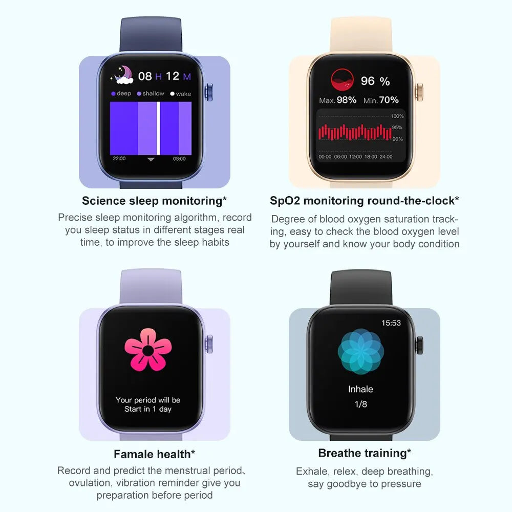 Hot Trend Vault COLMI P71 smartwatch with voice calling and health monitoring features, unisex design, shown in the image.
