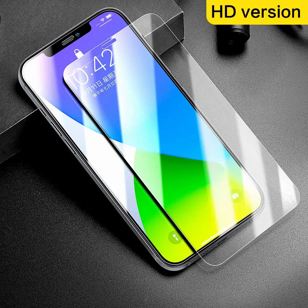 SmartDevil 2/3 pcs Screen Protector HD for iPhone 17 Pro max 17 Air 16 Anti-fingerprint Tempered Glass Film for iPhone 16 Pro 15