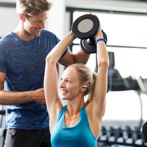 Ear Clip Headphones Waterproof Wireless Earbuds 6Hrs Playback HD Stereo Audio Over-Ear Earphones Built-in Mic For Sports