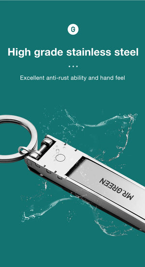 MR.GREEN Ultra-Thin Nail Clippers Collapsible Portable Travel Fingernail Nail Scissors Cutter Stainless Steel Manicure Tools