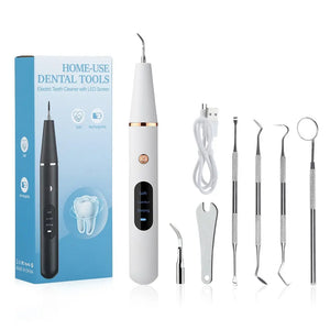 Hot Trend Vault Hailicare ultrasonic dental scaler for home use, teeth whitening, stain, tartar, and calculus removal.