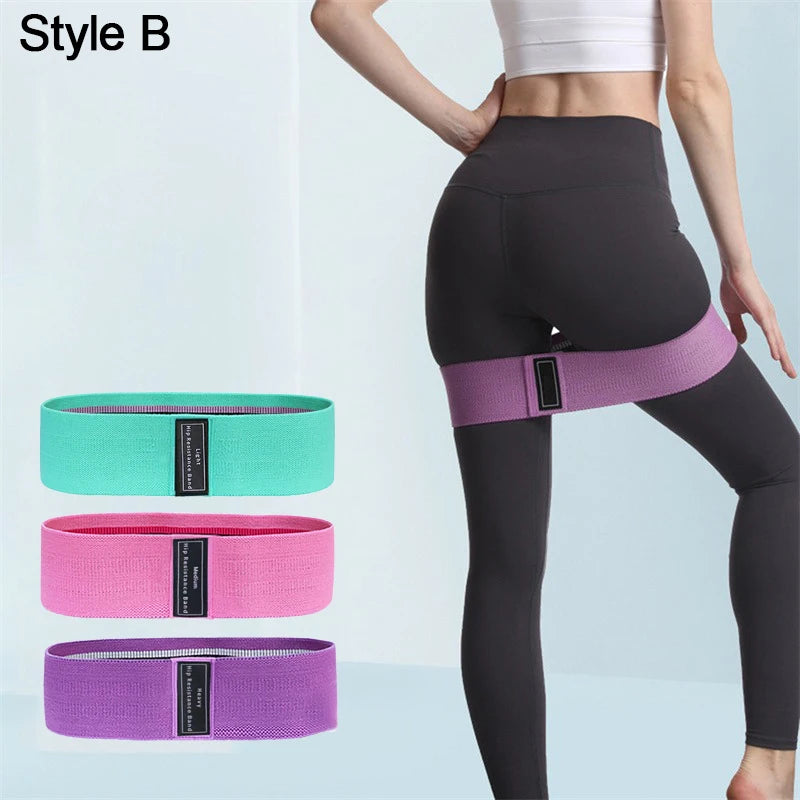 Resistance bands for women from Hot Trend Vault, used for strength training and fitness workouts.