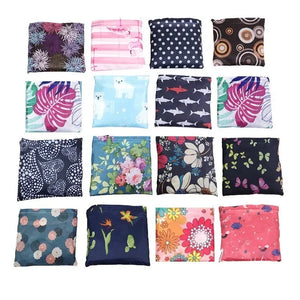 Hot Trend Vault eTyaCN reusable shopping bag for women, large foldable eco tote with case, stylish and practical for shopping.