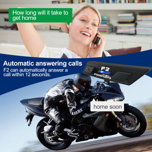 Fodsports F2 Motorcycle Bluetooth Intercom helmet Headset Wireless Intercomunicador 1000m IP67 Waterproof