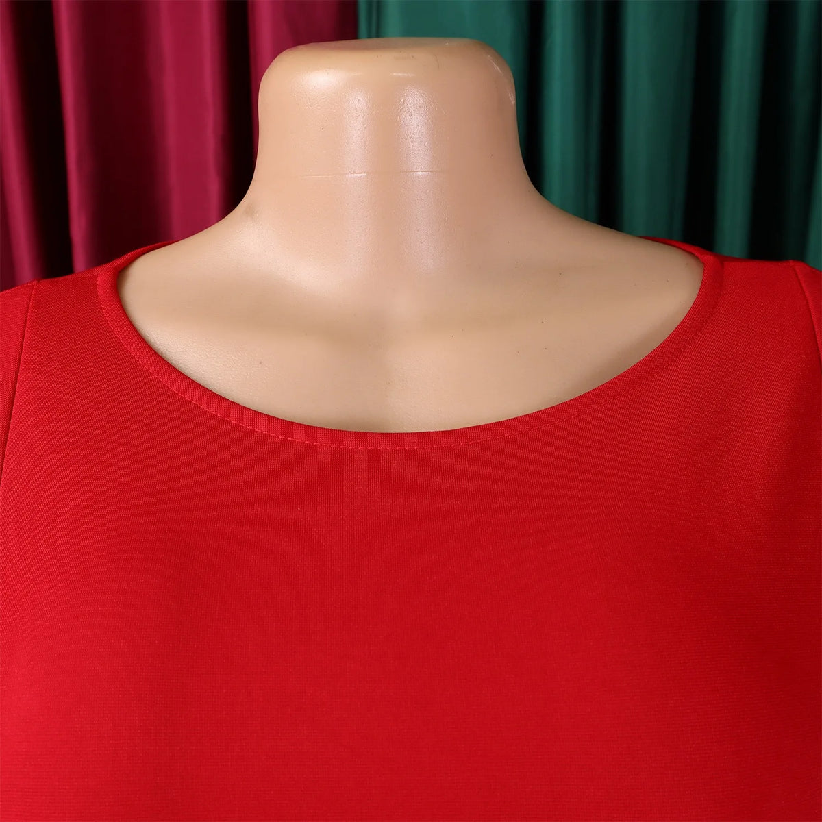 Elegant Dresses for Women 2026 New O Neck Short Sleeve Belt Waisted Pleated Mid Calf Fashion Ladies Birthday Party Dinner Dress