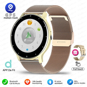 Hot Trend Vault men's smart watch with full touch screen, fitness tracker, heart rate monitor, and Bluetooth calling feature.