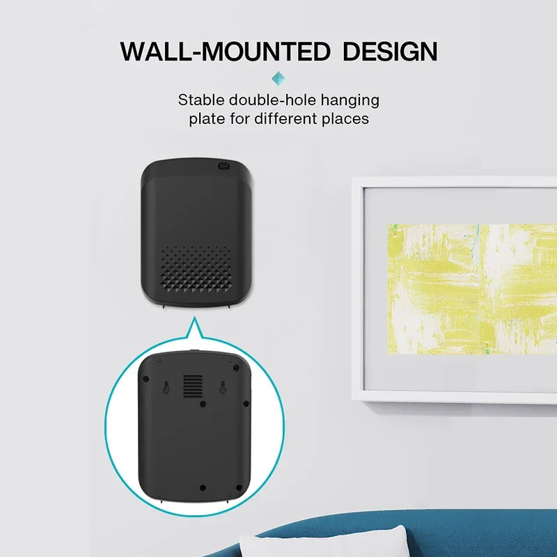Hot Trend Vault LuxPerfume essential oil diffuser 400ml wall-mounted hotel diffuser shown in sleek modern design.