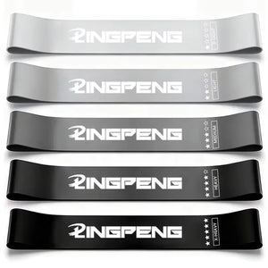 Resistance Loop Exercise Bands 5 Different Resistance Levels Elastic Band Suitable for arm Leg Stretching and Strength Training