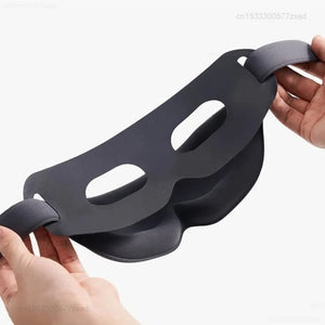 Hot Trend Vault MIJIA Smart Massage Eye Mask in black for home use, with vibration feature for relaxing blackout massage therapy.