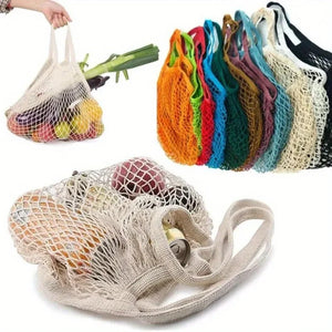 Hot Trend Vault reusable mesh grocery bags, washable and eco-friendly, ideal for eco-conscious shoppers.