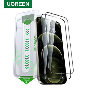UGREEN 2PCS Automatic Dust-free Screen Protector For iPhone 17 Pro Max Tempered Glass For iPhone 17 16 Pro 17Pro Air Phone Film