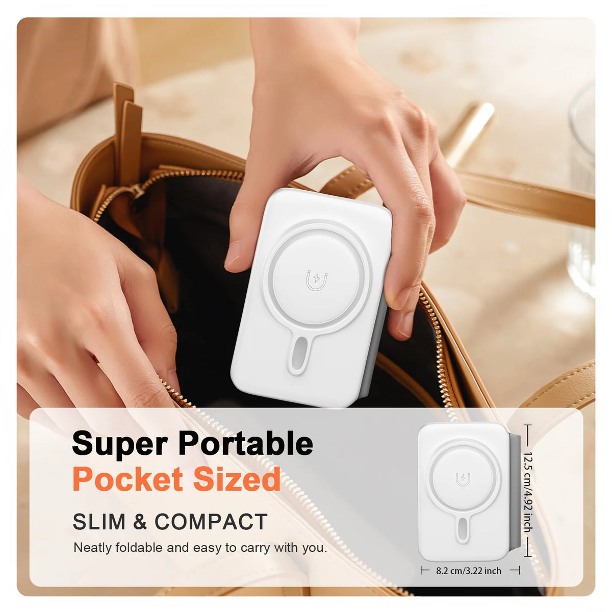 Hot Trend Vault 3-in-1 wireless charger station for Apple devices, fast charging iPhone, AirPods, and Apple Watch simultaneously.