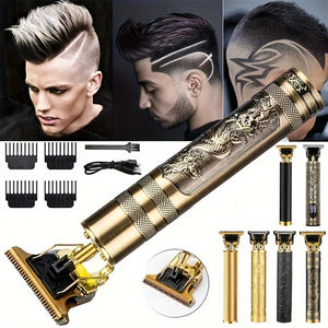 Hot Trend Vault Hair Clipper Pro Vintage T9 Edition with stainless steel blades and fast charging for home or barber use.
